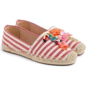 MOCING SALE- J Crew Island Espadrilles Raffia Parrot Palm Tree- Size 8